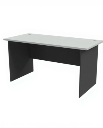 Office desk W150 x D70 x H75cm 2 tone grey