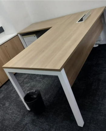 180cm L shape fix height 75cm manager table excutive desk