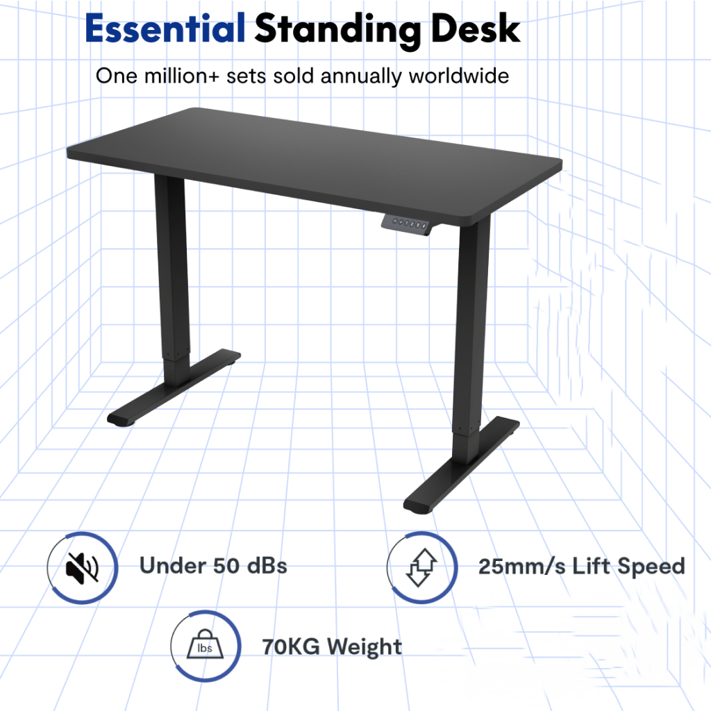HAT Essential Standing Desk (EF1) Height Adjustable Table