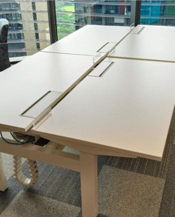 Herman Miller HAT 148x75cm height adjutable workstation Back-to-Back 2in1