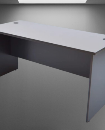 grey 150cmW x 70cmD x 75cmH wooden desk 2 tone grey table