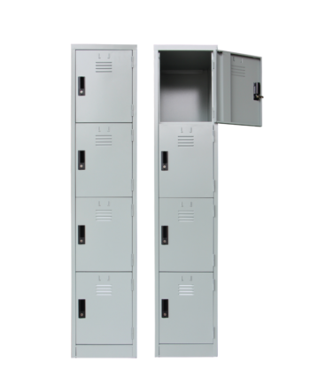 4 compartment steel locker CL-106-4